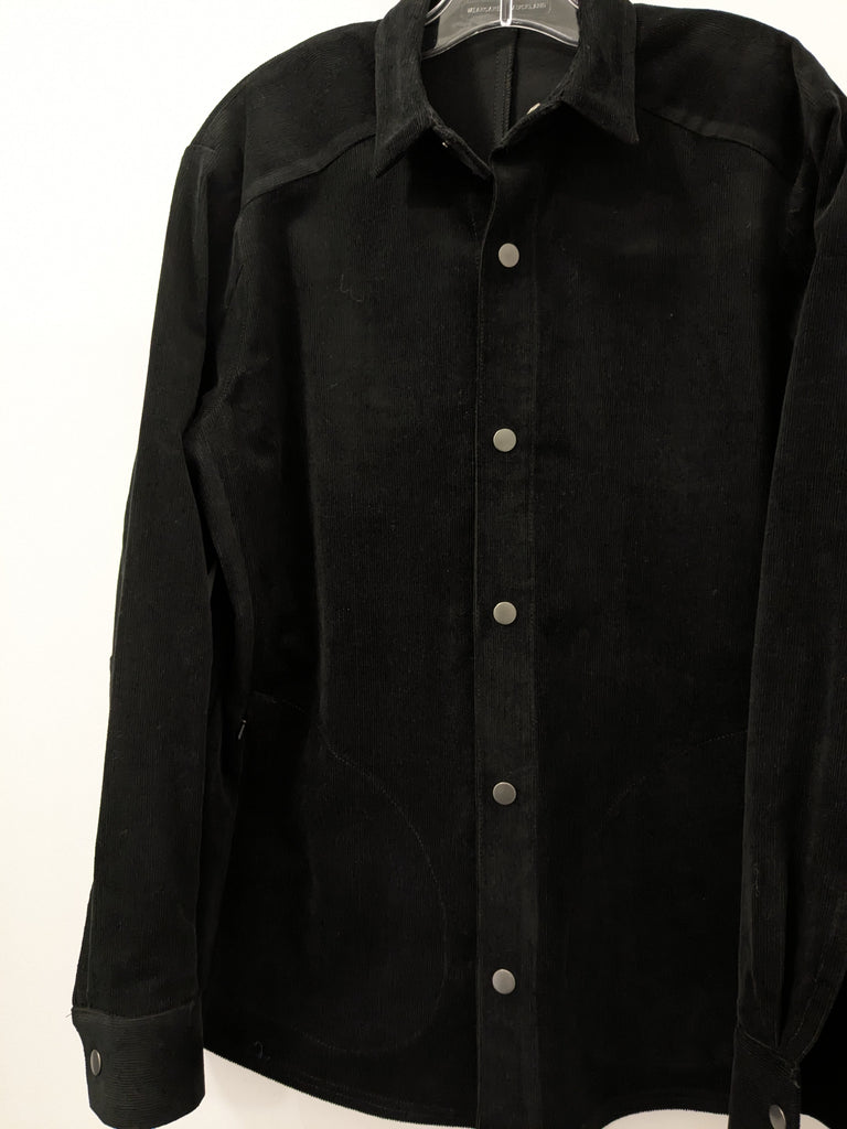 Ged Jacket Black Cut Cord