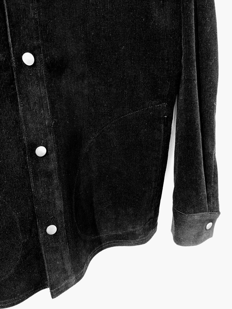 Ged Jacket Black Cut Cord