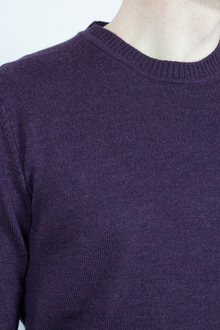 Mid Weight Crew Mulberry