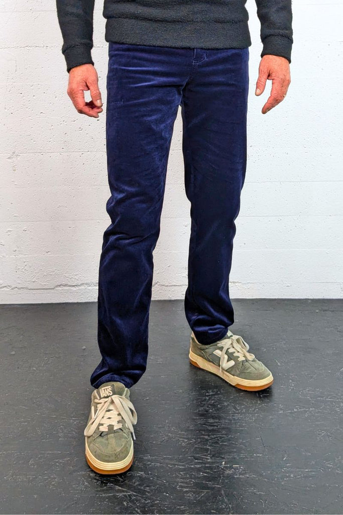 Roadster Jean Navy Velvet