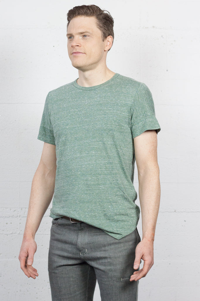 Crossroads Tee Artichoke