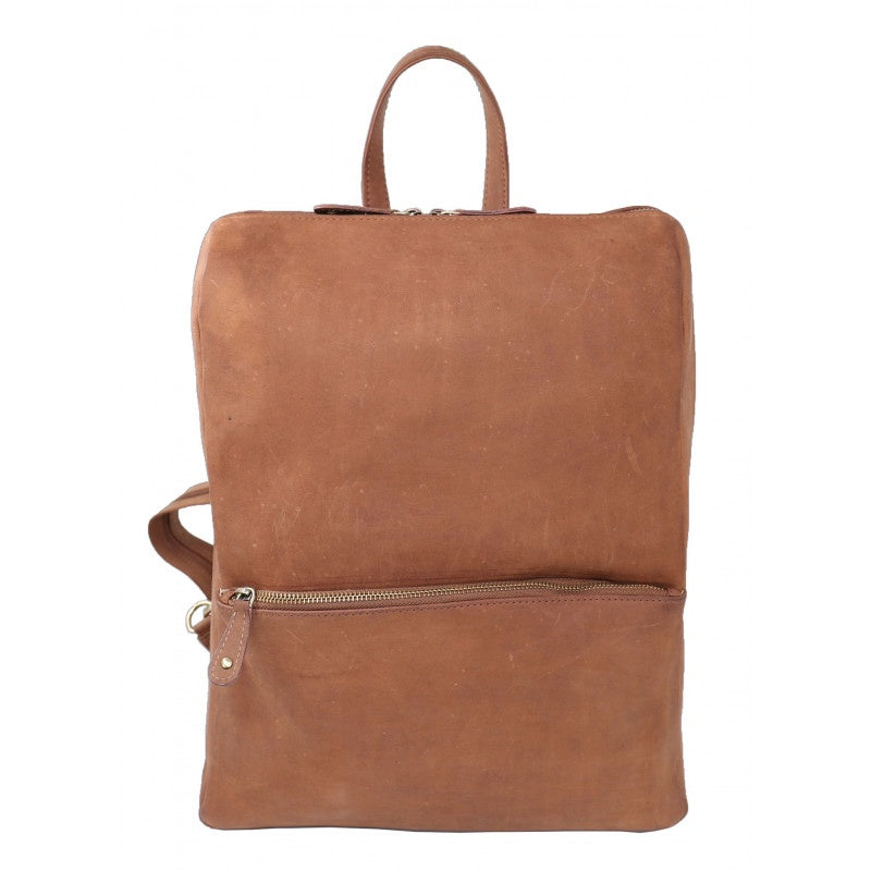 Leather Backpack Distressed