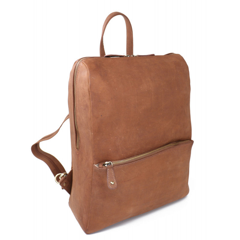 Leather Backpack Distressed