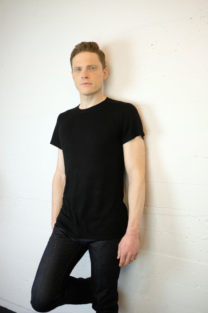 Crossroads Tee Organic Black