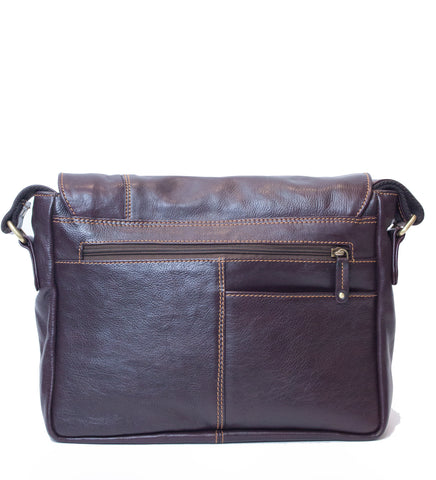 Messenger Bag Medium Burgundy