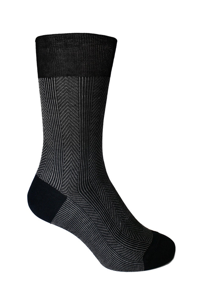 Socks Stripe Jacquard