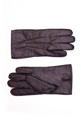 Classic Black Leather Gloves