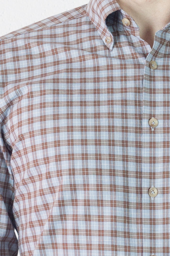 Cam Shirt Oak Check Button-down