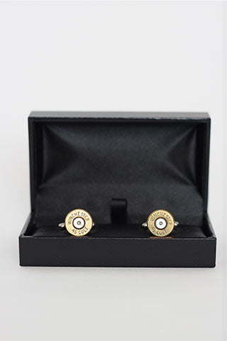 Cufflinks Bullet Brass