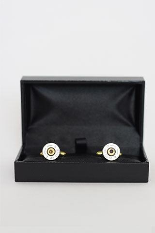 Cufflinks Bullet Steel