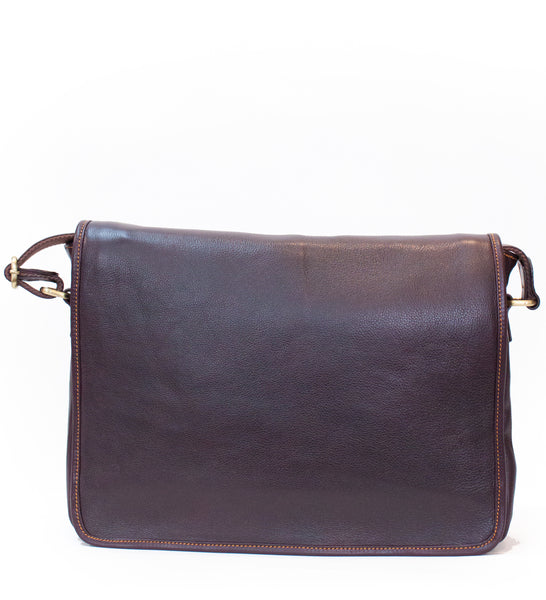 Messenger Bag Large Burgundy