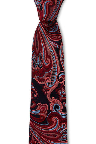 DB Tie Red Paisley