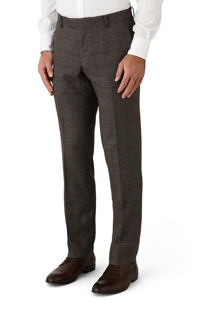 JB Trouser Chocolate Plaid