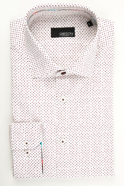 Gibson Shirt Tonal Red Spots