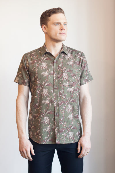 Accord Shirt Birdland Green
