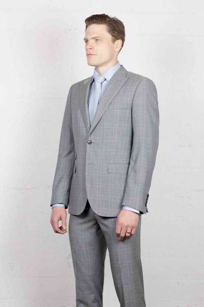 Taupe Peak Wool Suit 108SHT Mandatory NZ