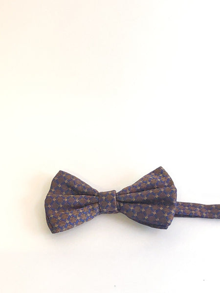 Bow Tie Blue and Gold Crosses
