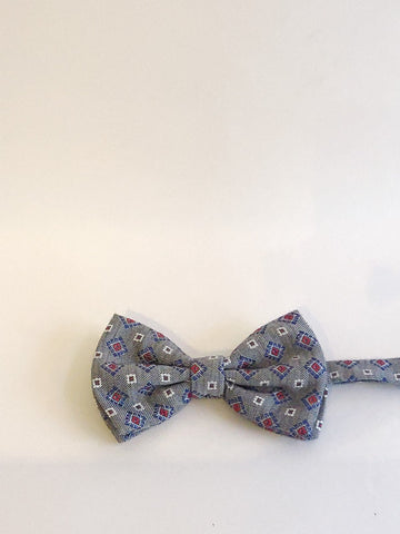 Bow Tie Grey Gems