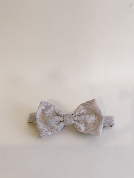 Bow Tie Soft Pink Paisley