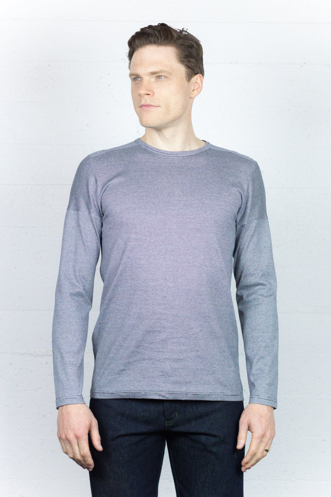 Crossroads Crew Long Sleeve Pepper