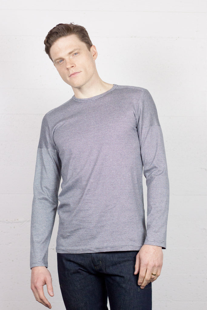 Crossroads Crew Long Sleeve Pepper