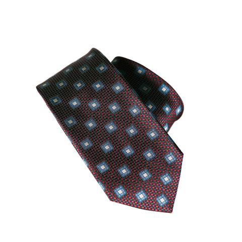 Tie Monti Castello Ruby Blue