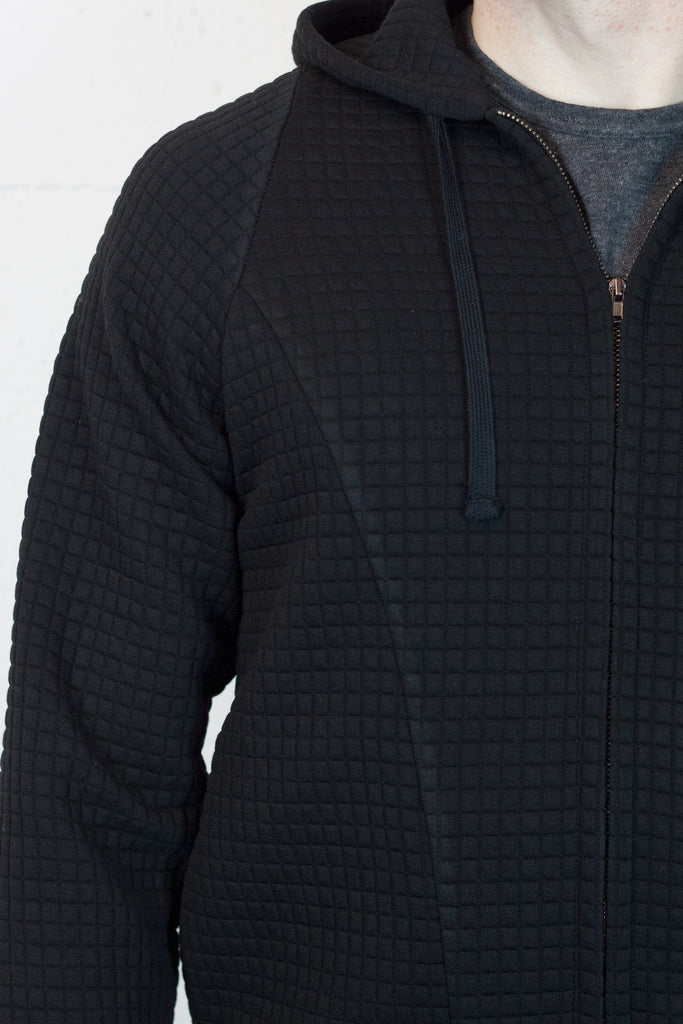 Mustang Hoodie Black Texture