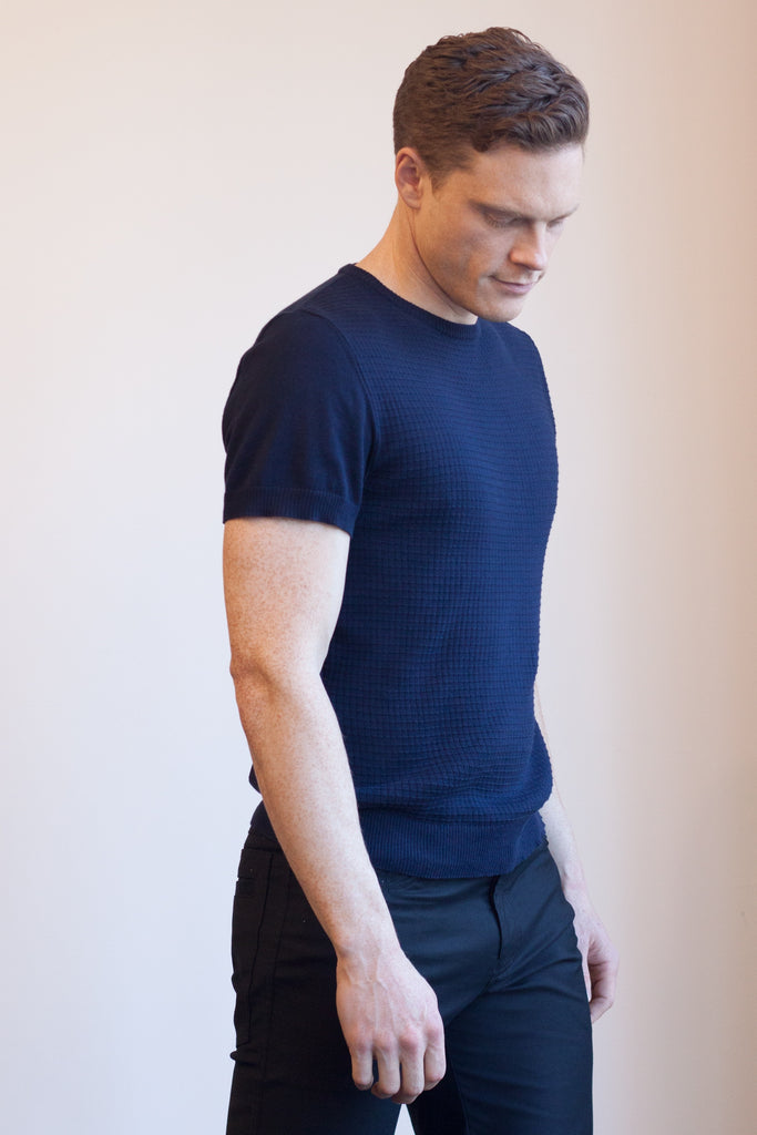 Knit Tee Navy
