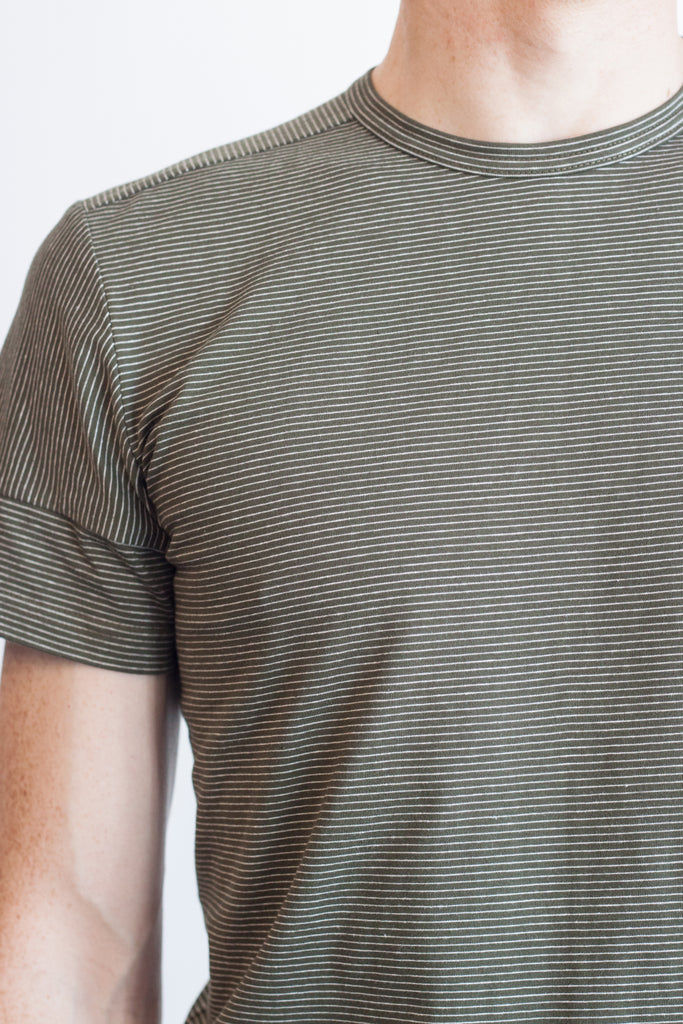 Crossroads Tee Bright Olive