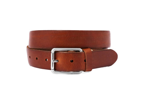 Dress Belt Italian Toffee