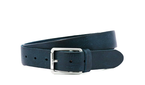 Dress Belt Italian Navy