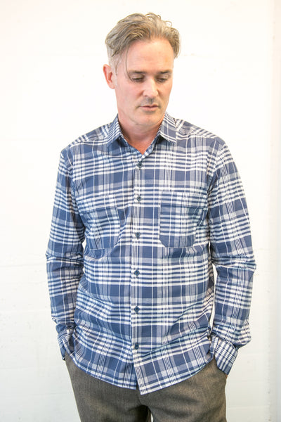 Blunt Shirt Blue Check