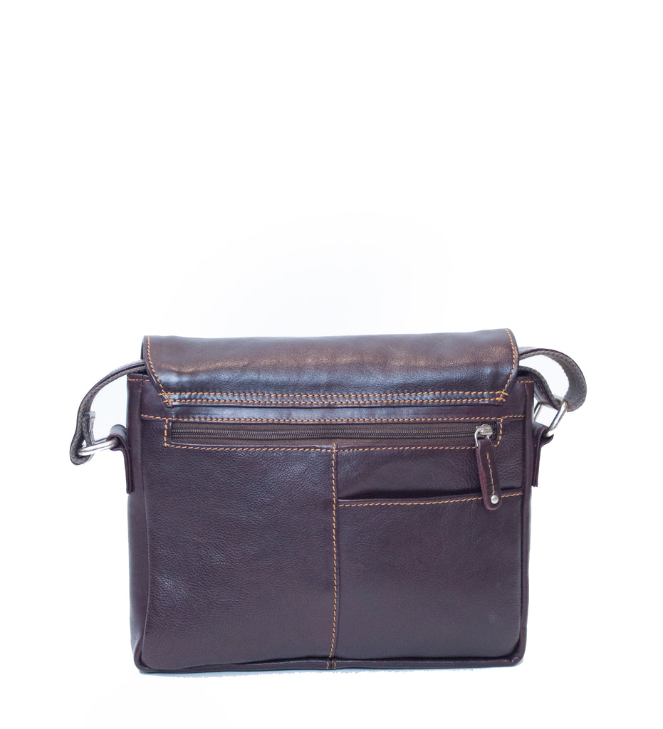 Messenger Bag Small Burgundy