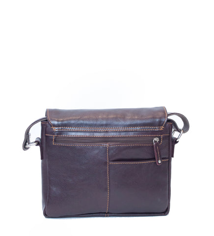 Messenger Bag Small Burgundy