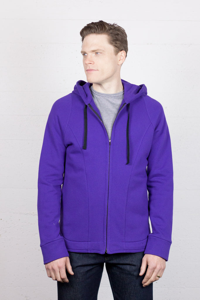 Mustang Hoodie Purple