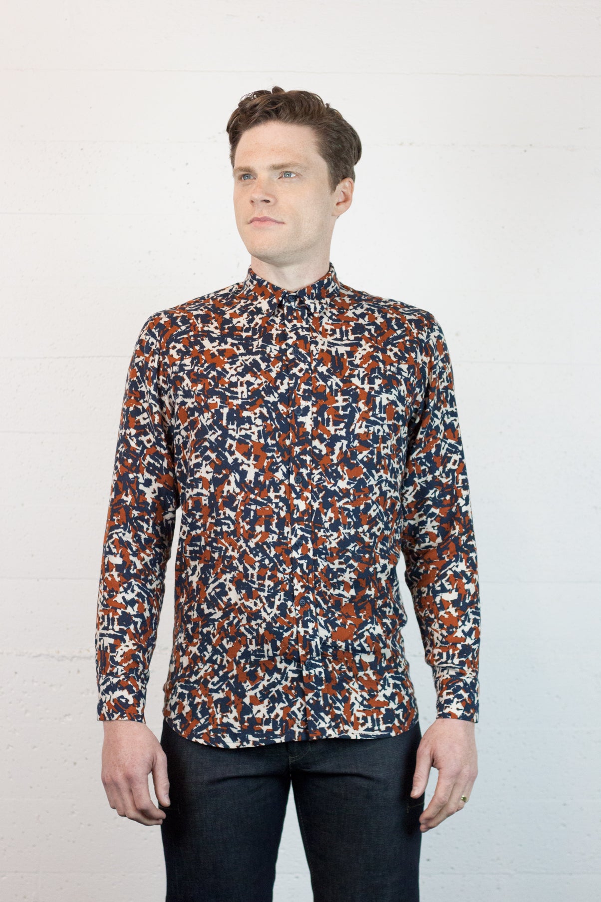 Rusty Shirt Pattern Firebird Shirt Rust Art - Mandatory NZ