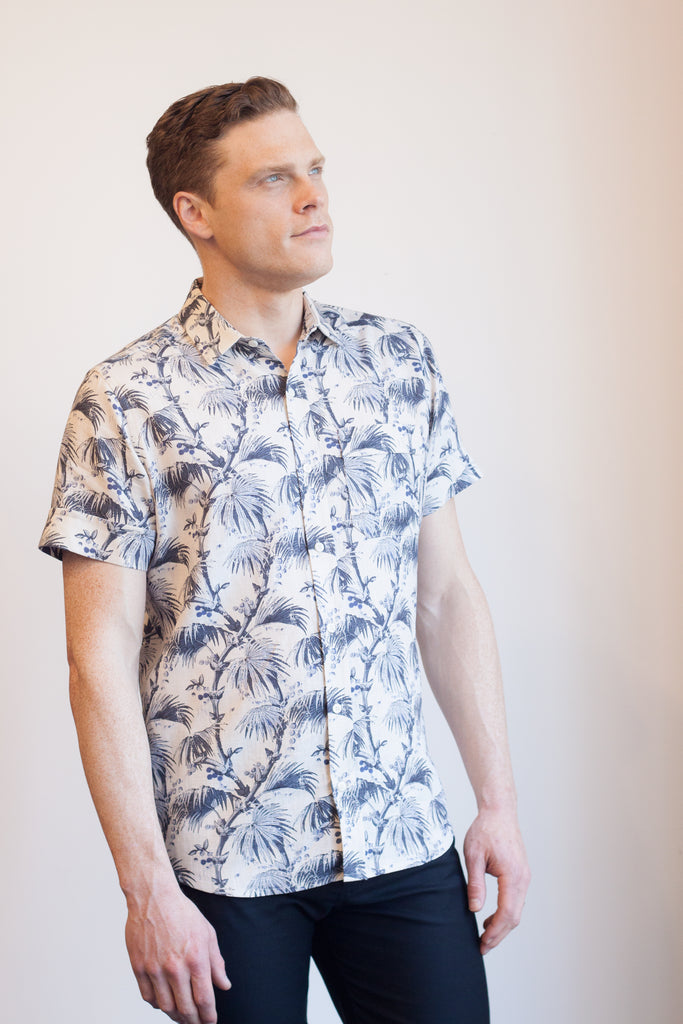 Accord Shirt Birdland White