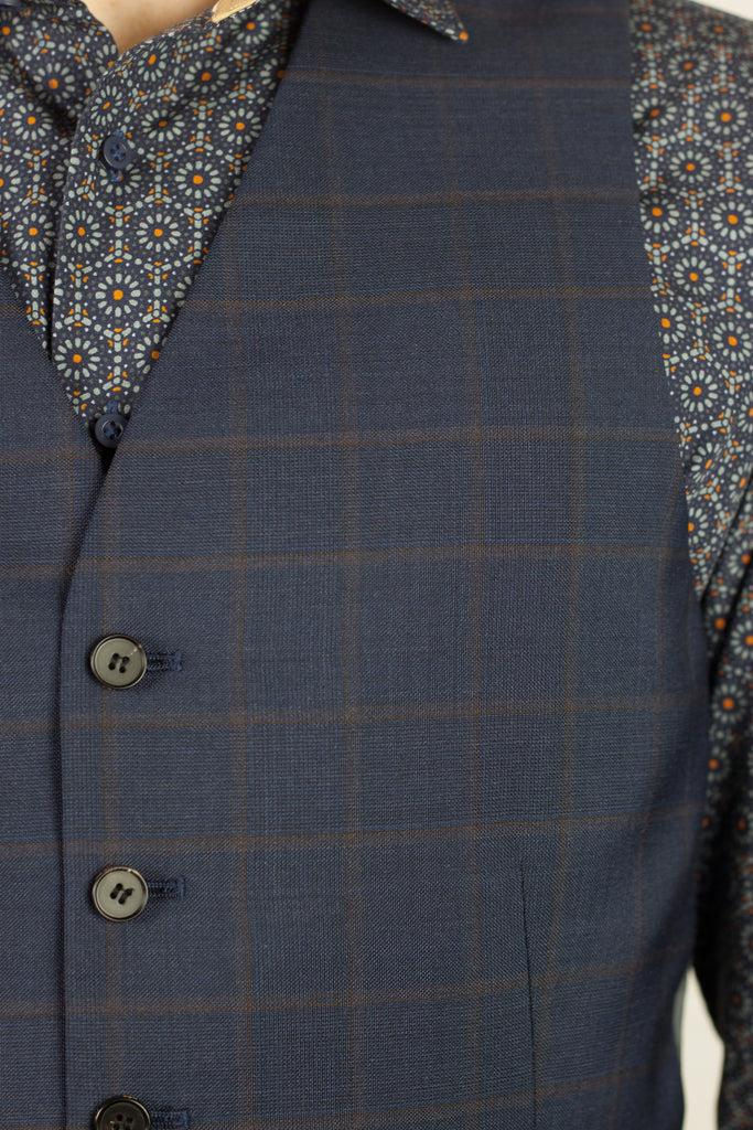 JB Maple Windowpane 3pce