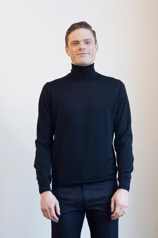 Visconti Roll Neck Black