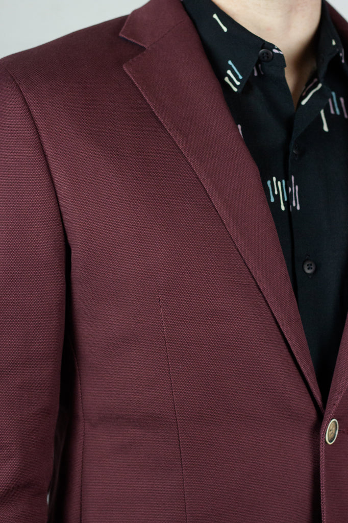 Gibson Blazer Wine Stretch