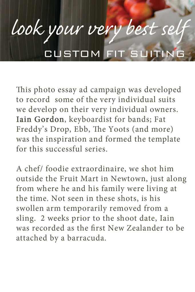 Look Your Very Best Self - Custom Suit Campaign