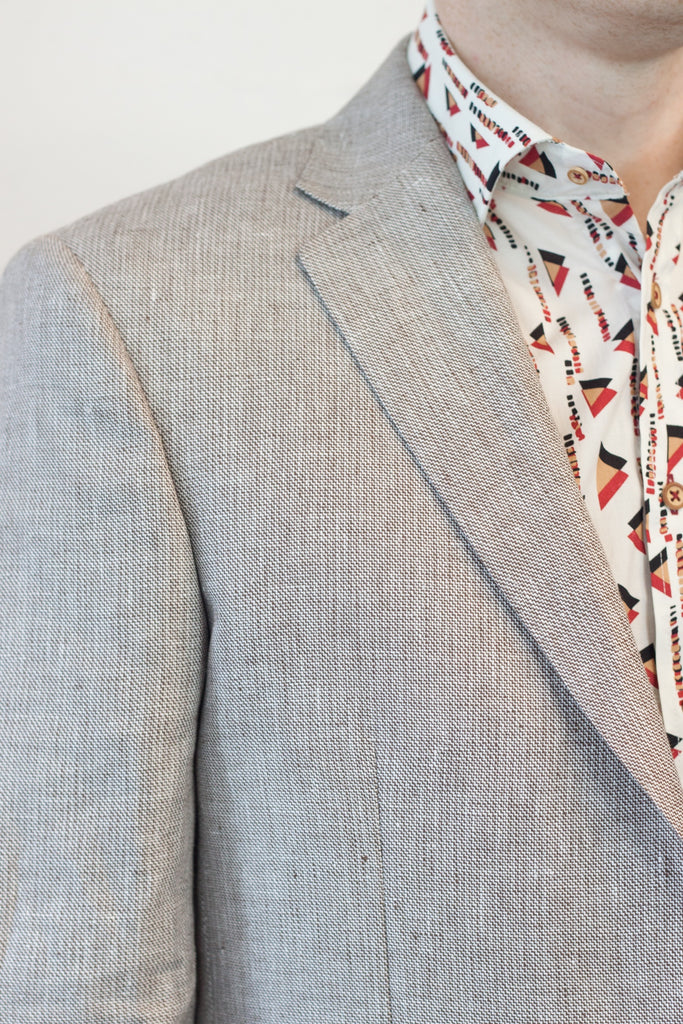 Sandy Linen Blazer