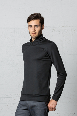 Wrap Neck Licorice